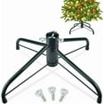 thumbnail image 1 of FRCOLOR Metal Green Christmas Tree Stand for Artificial Trees with Stable Screw Fixing, 1 of 7