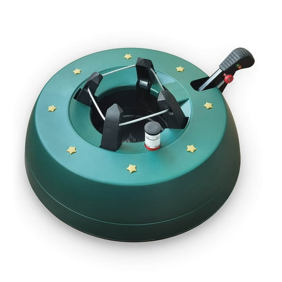 Christmas Tree Stand For Real Trees, with Water Level Indicator, Easy Setup by Foot Pedal, Fits up to 8ft Tree with 5.1" Diameter, No Assembly Required