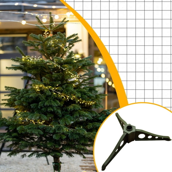 Christmas Tree Stand for Artificial Trees | Plastic Base with Strong Stability | Fits Small to Large Holiday Trees | 1-Piece Stand for Easy Assembly