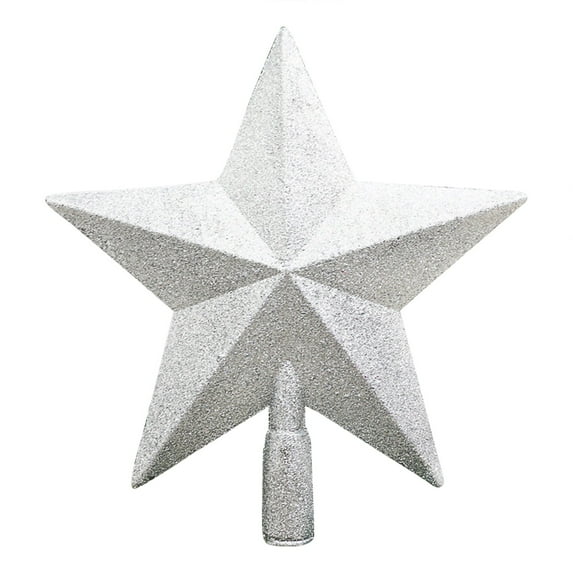 Christmas Tree Star Topper, Five Pointed Star Ornament, Five Pointed Star Christmas Tree Ornament Top Decoration for Holiday Home Festive Decor, Christmas Gift