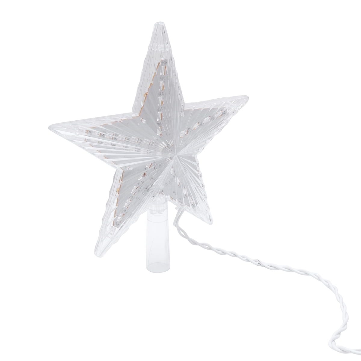 Christmas Tree Star Topper Light LED Treetop Star Ornament Home ...