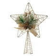 thumbnail image 1 of Christmas Tree Star Topper, Red Berry Pinecone Star Christmas Tree Topper, 1 of 3