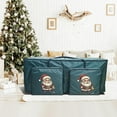 thumbnail image 1 of Christmas Tree Storage Bag for 7ft Artificial Tree, Heavy Duty Large Tote with Double Zipper, Waterproof Holiday Decor Organizer for Garland & Wreath - 48 Inch, 1 of 7