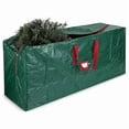 thumbnail image 1 of Christmas Tree Storage Bag, Artificial Tree Storage Cover, Large Oxford Cloth Christmas Tree Storage Organizer with Zipper Closure, Durable Green Holiday Decoration Storage, 1 of 4