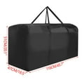 thumbnail image 1 of Christmas Tree Storage Bag for Artificial Trees - Heavy Duty Tote with Double Zipper and Reinforced Handles - Large Organizer for Holiday Decor, Blankets, Pillows and Cushions, 1 of 1