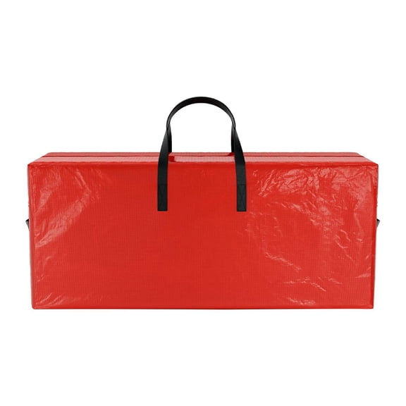 Christmas Tree Storage Bag Christmas Tree Storage Box Protects against Dust Moisture Xmas Tree Storage Bag Christmas Tree Bag Red 135x34x68cm