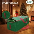 thumbnail image 1 of Christmas Tree Storage Bag Container - Fits 7.5 Ft Artificial Trees - Waterproof, Strong, Durable Handles - Labeling Card Slot, 1 of 8
