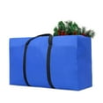 thumbnail image 1 of Christmas Tree Storage Bag with Double Zipper, 600D Heavy-Duty Polyester Christmas Tree Cover for Storage and Protection, 52x36x16 Inches, Large Capacity, Easy Carry Handle, 1 of 5