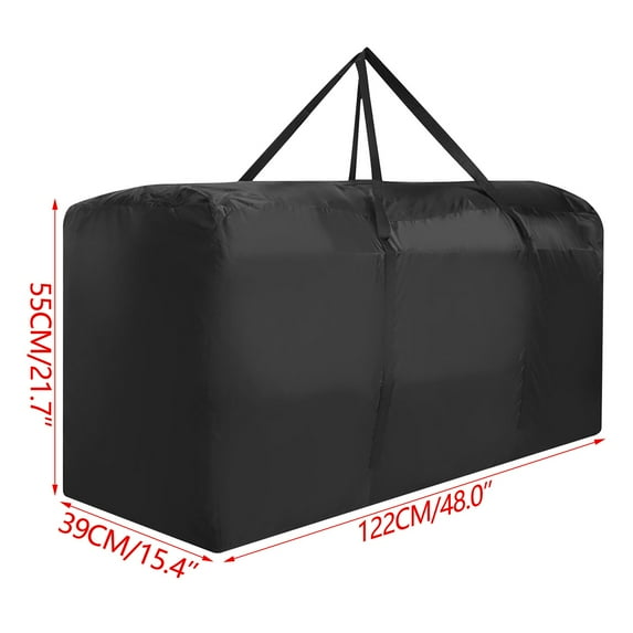 Christmas Tree Storage Bag with Double Zipper for Easy Transport, Fits 7.5 Ft Trees, Heavy-duty Waterproof & Tear-resistant Material for Holiday Decoration Protection and Storage,Vsgery