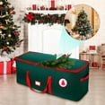 thumbnail image 1 of Christmas Tree Storage Bag, Extra Large Artificial Tree Storage Container, Tree Holder Bag, Wear-Resistant 600D Oxford Fabric, Lightweight, Reinforced Thick Handles, Card Slot 48x19x15 inch, 1 of 8