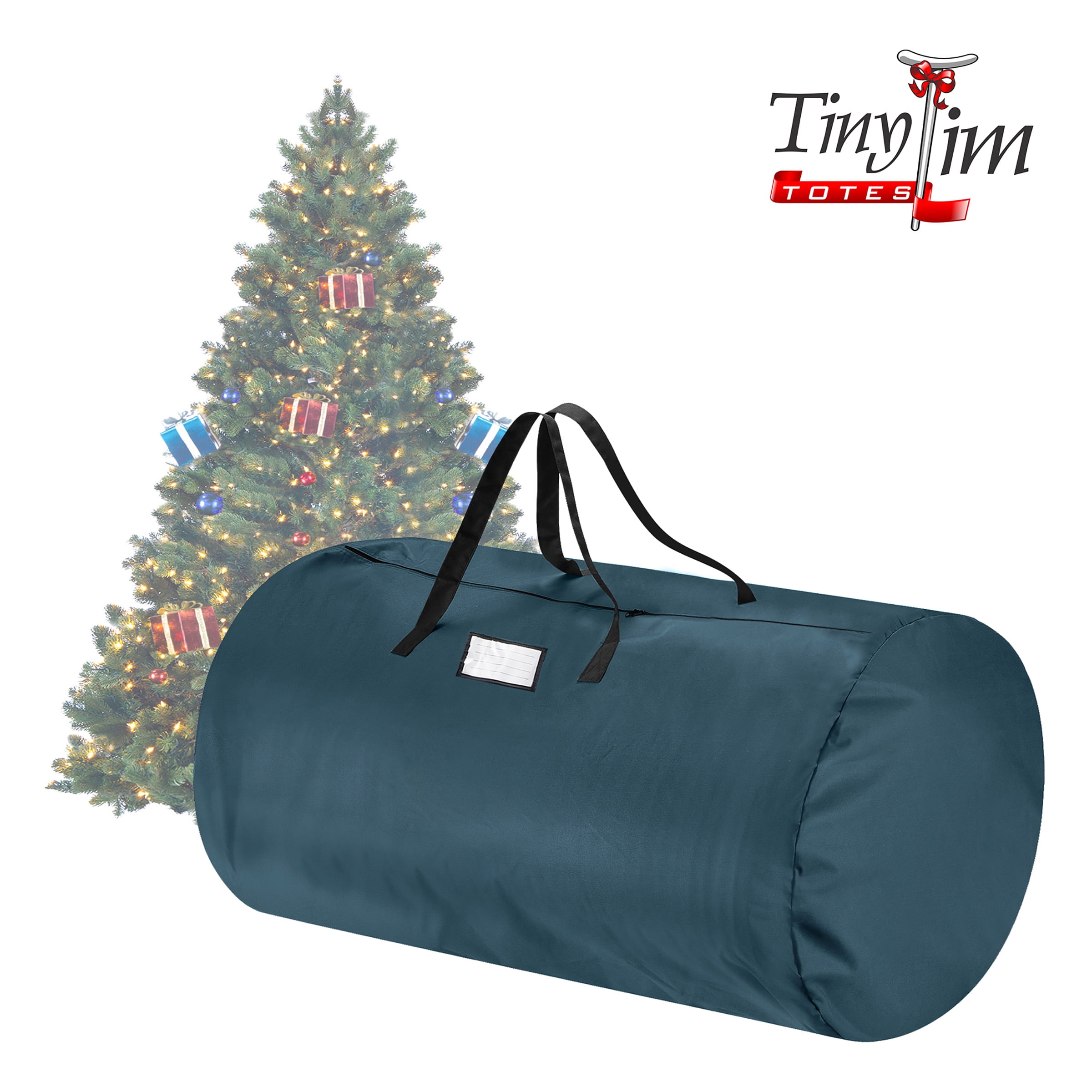 National Tree Company Green Heavy Duty Tree Storage Bag with Handles and  Zipper - Fits Up to 9 ft., 29 in. x 56 in. S-A-TBAG1 - The Home Depot