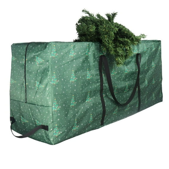 Christmas Tree Storage Bag, Fits Up to 6.5 ft Tall Artificial Disassembled Tree, Waterproof Heavy Duty Storage Container with Handles, 48"x15"x20"