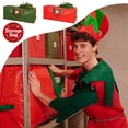 thumbnail image 1 of Christmas Tree Storage Bag, Heavy Duty PE Woven Fabric, Wide Zipper Opening, Reinforced Handles, Waterproof Dustproof Sack, Holds Artificial Xmas Trees, Tear Resistant Material for Home Holiday Use, 1 of 9