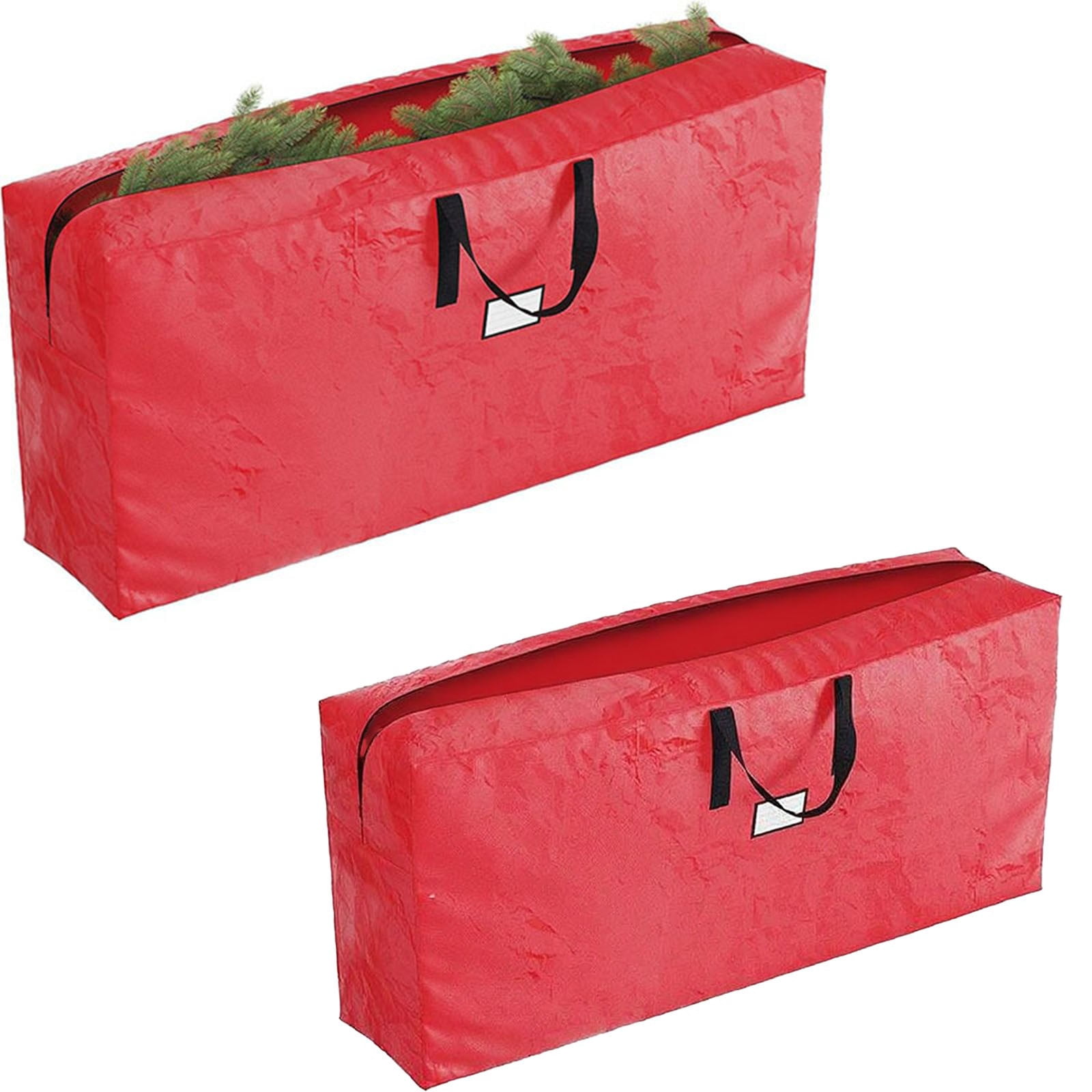 Elite Zotec Christmas Decoration Storage Bag – Large Zip Bag For Wreaths, Baubles & Lights
