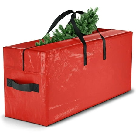 Christmas Tree Storage Bag,Outdoor Home And Dustproof Large Capacity Holiday Decoration Organizer With Reinforced Handles,Waterproof Material Storage Container For Artificial Tree And Seasonal Décor