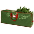thumbnail image 1 of Christmas Tree Storage Bag - Stores 7.5 Foot Artificial Xmas Holiday Tree, Durable Waterproof Material, Zippered Bag, Carry Handles, Protects Against Dust, Insects and Moisture., 1 of 7