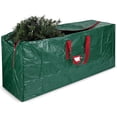 thumbnail image 1 of Christmas Tree Storage Bag Tall Christmas Trees- Reinforced Carry Handles, Dual Zippered Storage Containers - Waterproof Xmas Tree Bag Protects from Dust, Moisture Insect 1 Piece Green, 1 of 6