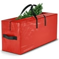 thumbnail image 1 of Christmas Tree Storage Bag, Waterproof and Dustproof Container, 65 X 15 X 29.5 Inches, Large Capacity for Holiday Decorations and Ornaments, Red, by FAJHHA, 1 of 7