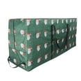 thumbnail image 1 of Christmas Tree Storage Bag - Waterproof, Heavy-Duty Oxford Christmas Tree Bag - Reinforced Handles, Dual Zipper, Label & Side Pocket - Protection From Dust, Water - Green, 48.03x20.07x14.96in, 1 of 9