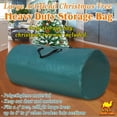 thumbnail image 1 of Christmas Tree Storage Bag for 9ft Tall Tree Container/Holder Heavy Duty Tree Bags Holiday Storage Bags, Umbrella Storage bag, Green, 10 Pack, 1 of 4