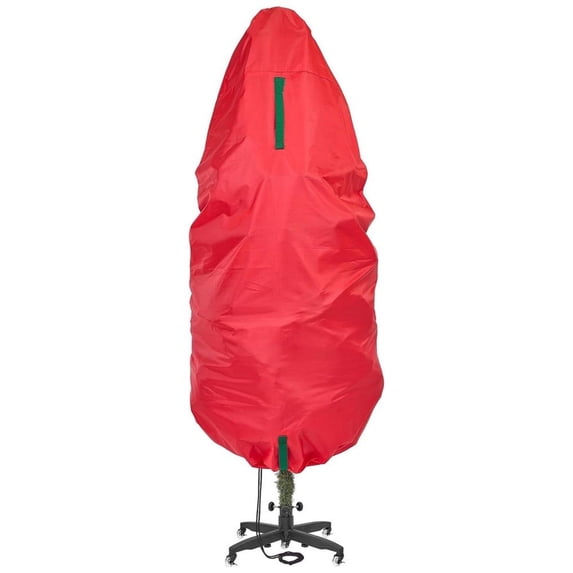 Christmas Tree Storage Bag with Zipper & Adjustable Straps | Waterproof Cover for Assembled Trees Up to 4 Ft | 1-Pack