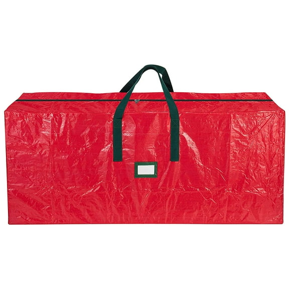 Christmas Tree Storage Box,Large Capacity Holiday Organizer With Zipper And Reinforced Handles For Christmas Tree And Seasonal Decor Storage,Heavy Duty Waterproof Christmas Tree Bag For Home Garage