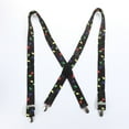 thumbnail image 1 of Christmas Tree Suspenders Party Suspenders Candy Cane Suspenders for Men Women Christmas Gift, 1 of 2