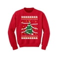 thumbnail image 1 of Christmas Tree Sweater for Girls Boys Toilet Paper Tree Merry Xmas Funny Christmas 2020 Youth Sweatshirt Happy Holidays Sweater for Kids Xmas Tree, 1 of 4