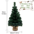 thumbnail image 1 of Christmas Tree Tabletop Decorations, 23.6 Inch 19.7 Inch 15.7 Inch Mini Artificial Trees, Festive Holiday Centerpiece For Home Decor, 1 of 2