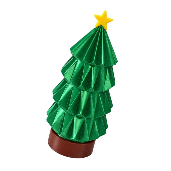 Christmas Tree Tabletop Storage Box, Tiered Holiday Form with Star ...