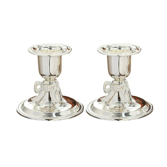 Christmas Tree Taper Candle Holders, 2Pcs Christmas Candlestick Holders, Xmas Candle Holder Vintage Decorative for Table Centerpiece Mantel Decor Holiday Housewarming Gifts