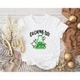 thumbnail image 1 of Christmas Tree Tee T Shirt Graphic Tops Scientist Design Short Sleeve Round Neck White S-5XL, 1 of 4