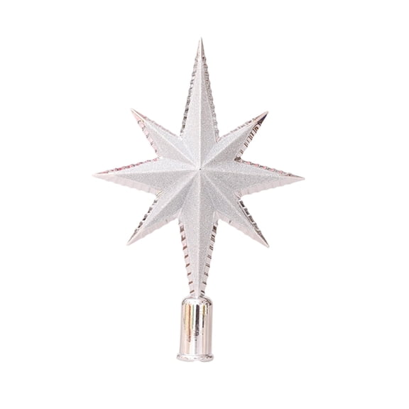 Christmas Tree Top Star, 11.42 in Tree Topper for Holiday Decorations, Fits Real & Artificial Christmas Trees