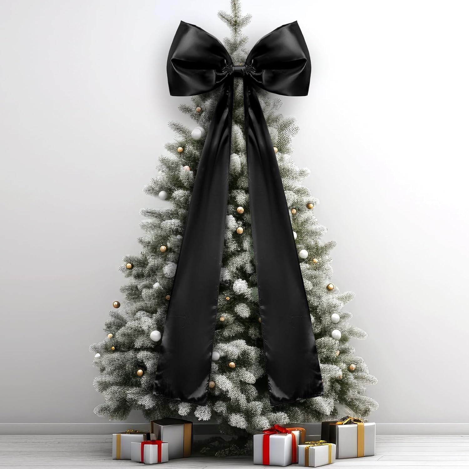 Christmas Tree Topper Bow, Large Christmas Tree Toppers Satin Bows — free download