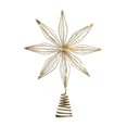 thumbnail image 1 of Christmas Tree Topper, Christmas Tree Star, LED Lighted Snowflake Tree Topper Decoration, Metal Hollow Out Design, Battery Operated, Durable Iron, 13.38x9.84 Inches, Holiday Home Office Decor, 1 of 6