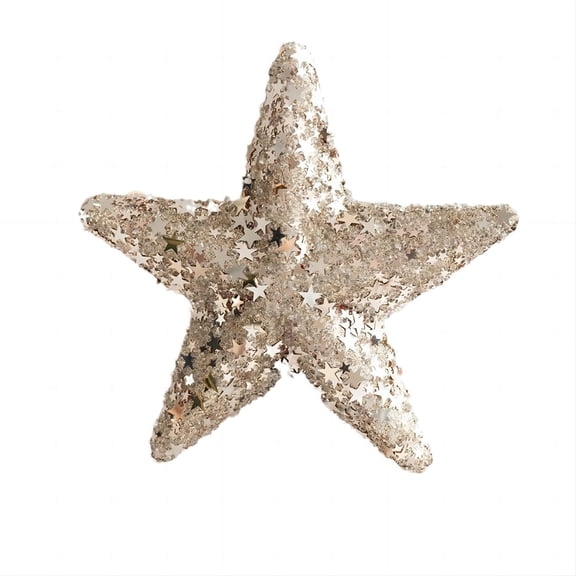 Christmas Tree Topper Christmas Tree Star Small Star for Christmas Tree Metal Glitter Xmas Tree Topper for Pencil Christmas Trees Decorations