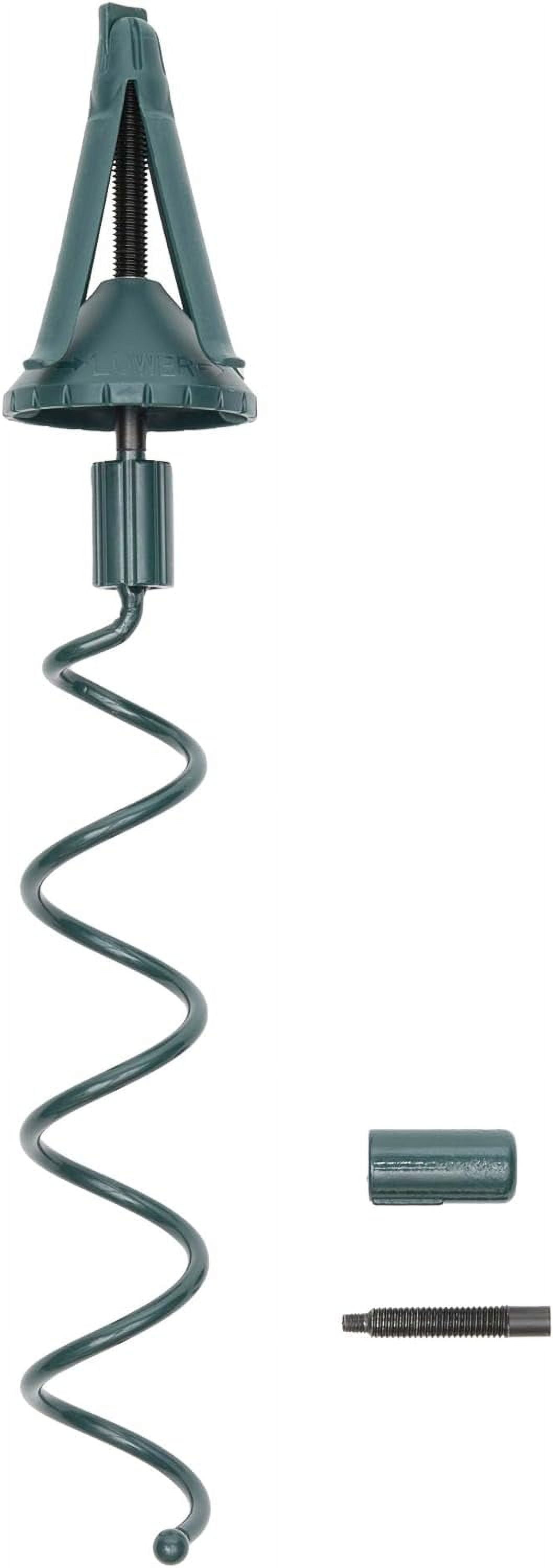 Forest Green Metal Universal Christmas Tree Topper Holder