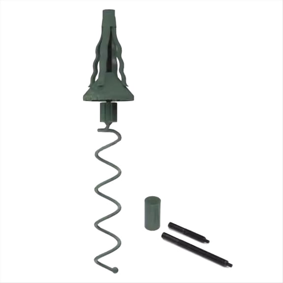 Christmas Tree-Topper Holder Universal Adjustable for Stabilizing and Supporting Top Decors Fits Various Treetops,1 * Stand,Green