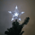 thumbnail image 1 of Christmas Tree Topper with LED Lights, Five-Pointed Star Plug-In Tree Topper for Xmas and New Year, Lighted Holiday Decoration LED Christmas Tree Topper Lighted Tree Star White, 1 of 7