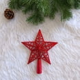 thumbnail image 1 of Christmas Tree Topper - Large Glittering Gold Hollow Star for a Sparkling and Festive Tree Finish, 1 of 12