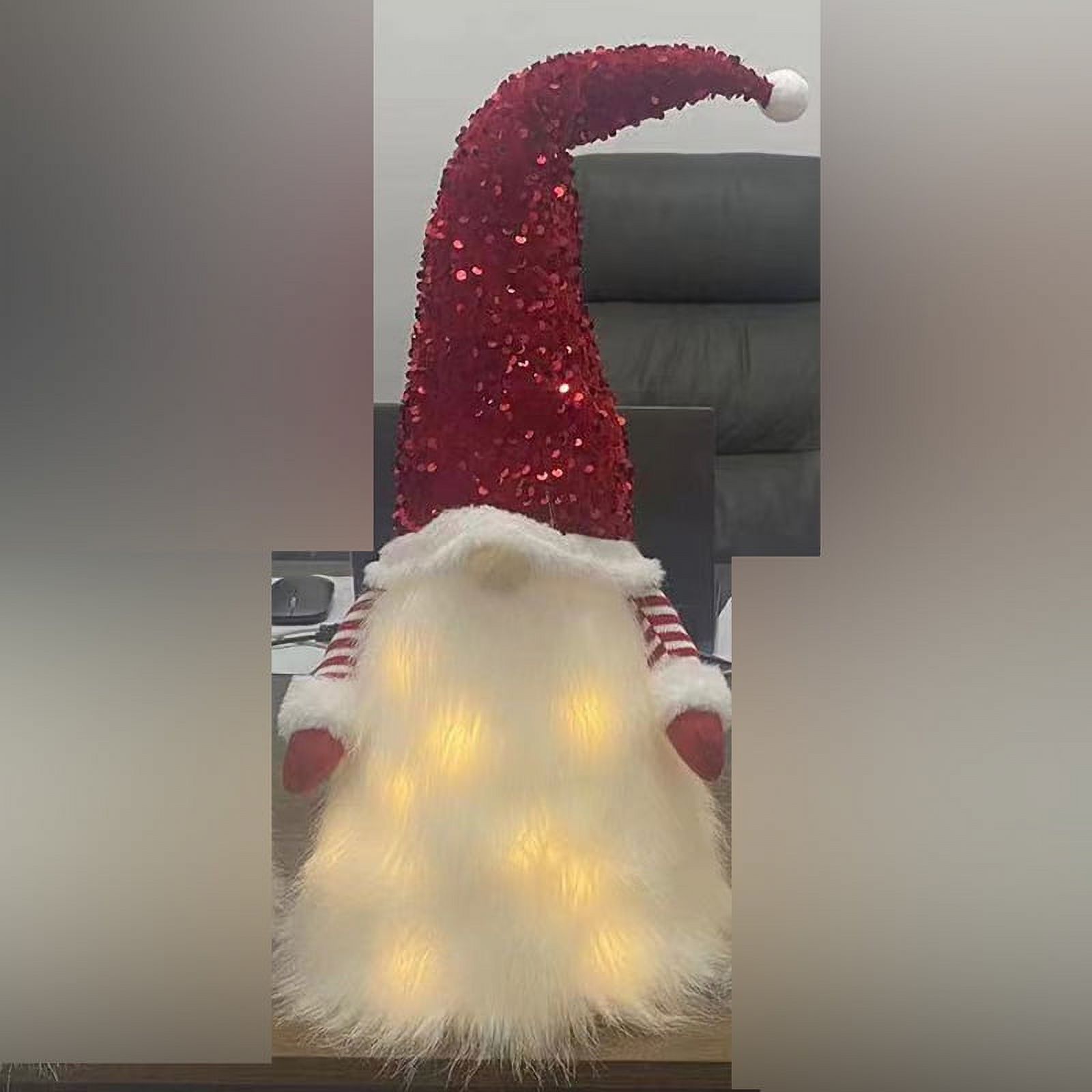 Christmas Tree Topper Large Swedish Tomte Gnome Santa Ornament 23 Inch