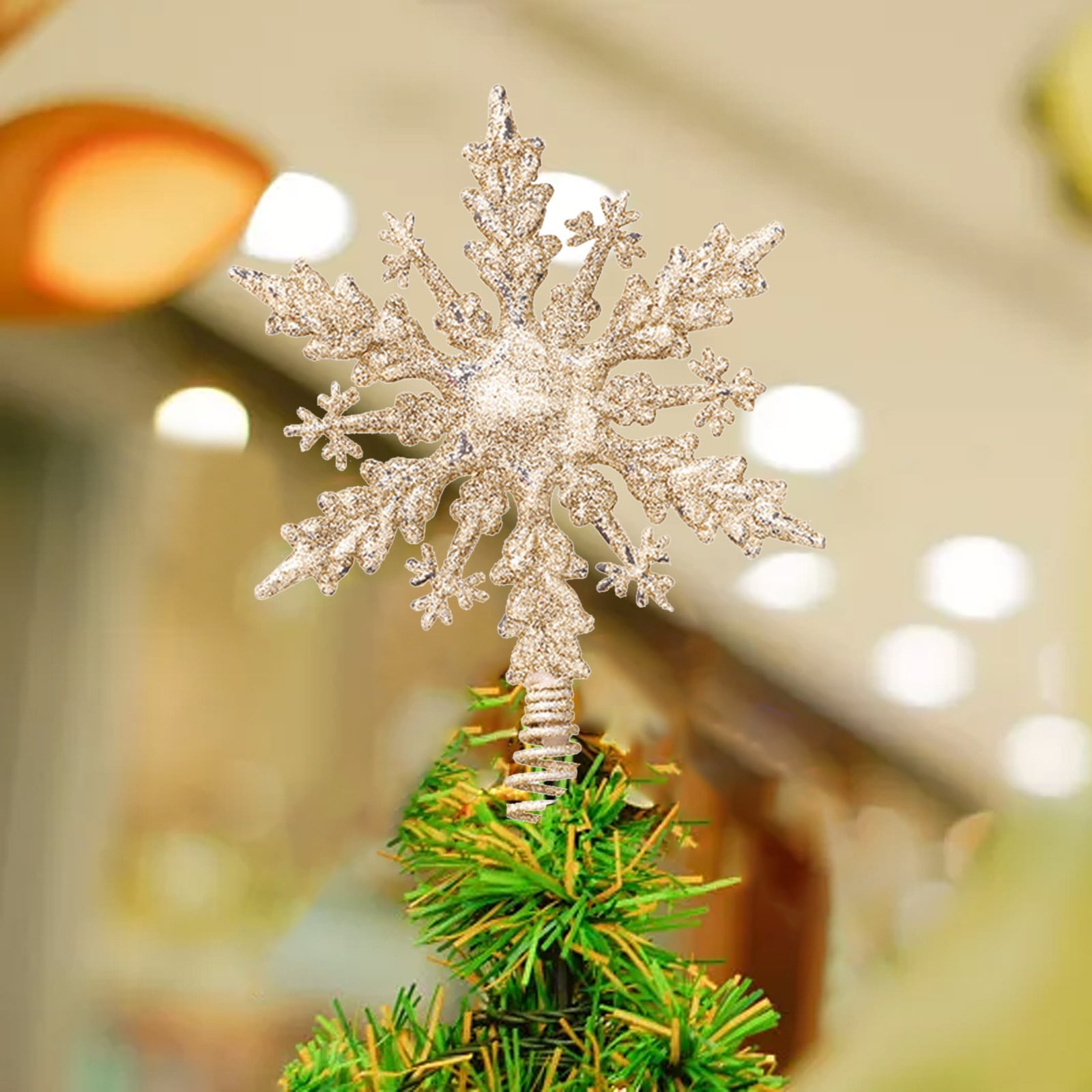 Christmas Tree Topper Star,Christmas Decorations Xmas Tree Star for