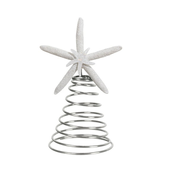 Christmas Tree Topper Star – Glitter Tree Top Decoration with Sparkling Finish, Lightweight & Easy to Install, Holiday Ornament