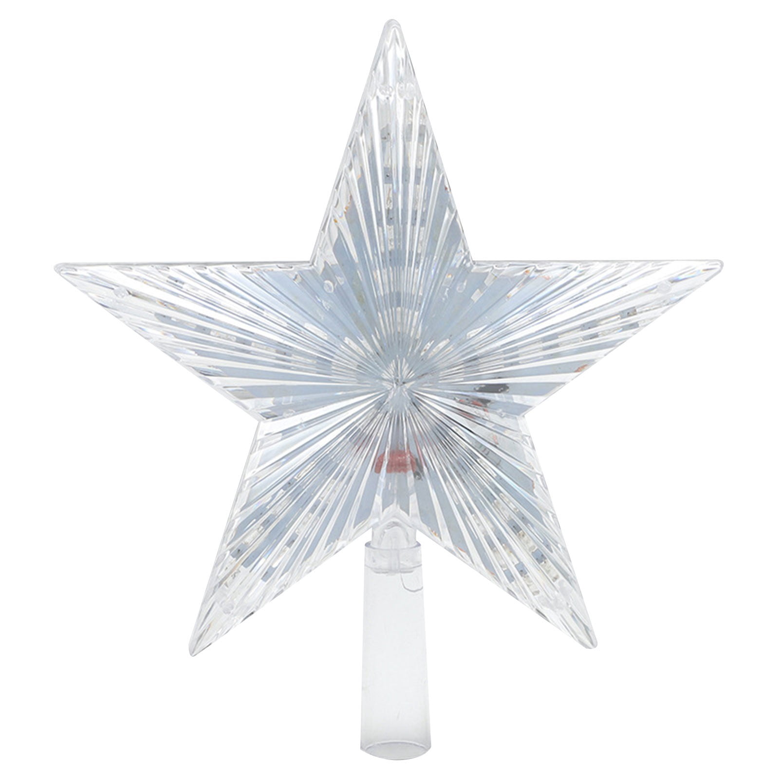 Christmas Tree Topper Star with LED Light,LED Lighted Star Tree Top ...
