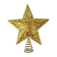 thumbnail image 1 of A Christmas Tree Topper Star Shape Tree Topper Holiday Decor With Built-In Lights Easy Install And Metal Construction For Christmas Tree Decor And Holiday Home Decor, 1 of 7