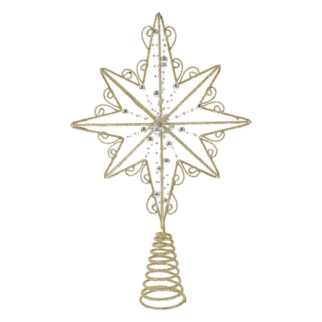 Christmas Tree Topper Star Xmas Tree Treetop Decor Xmas Party