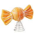 thumbnail image 1 of Christmas Tree Topper Whimsical Candy Design Christmas Tree Decorations for Holiday Home Party and Sweet Themed Birthday Displays, 1 of 5