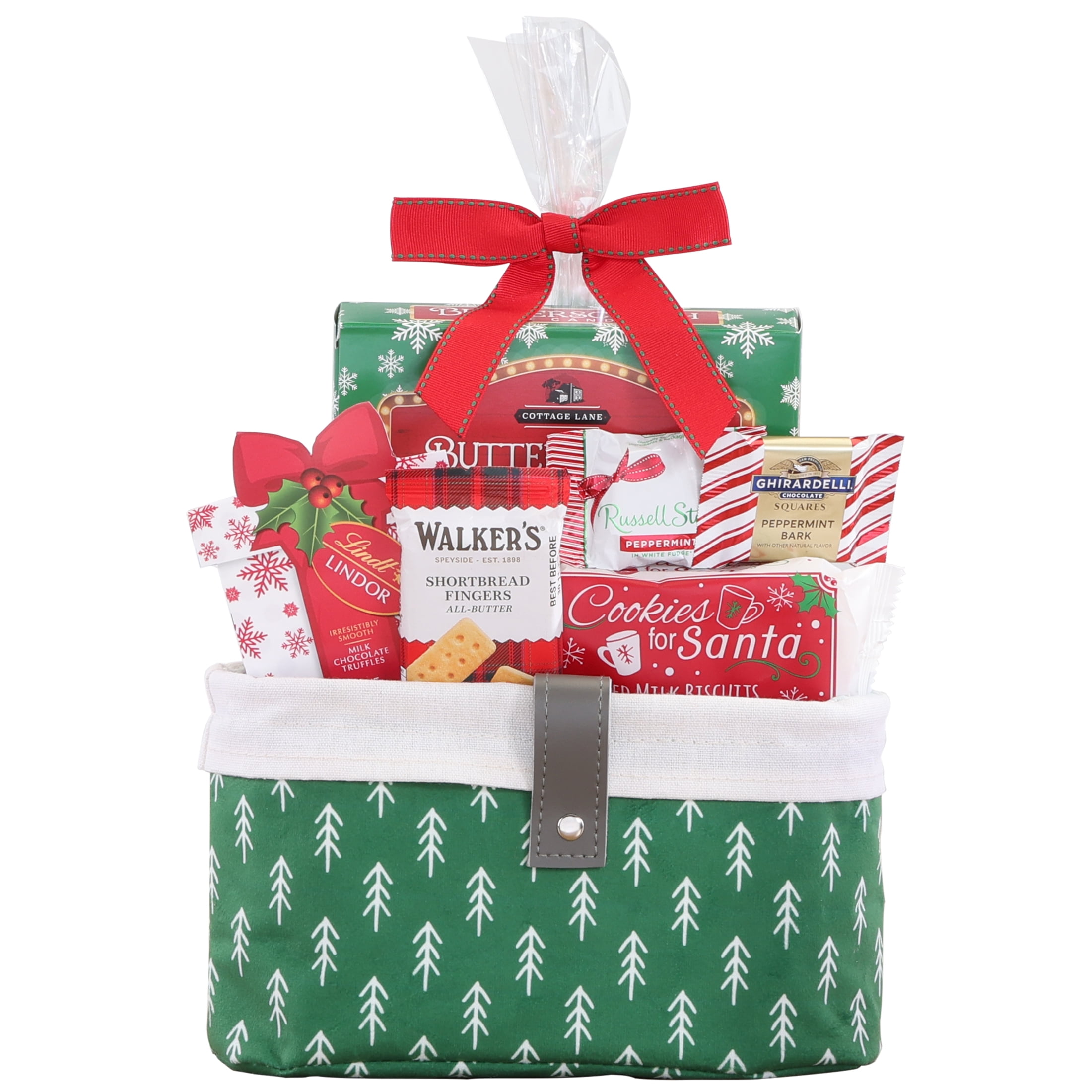 Christmas Tree Tote Gift Basket by Houdini
