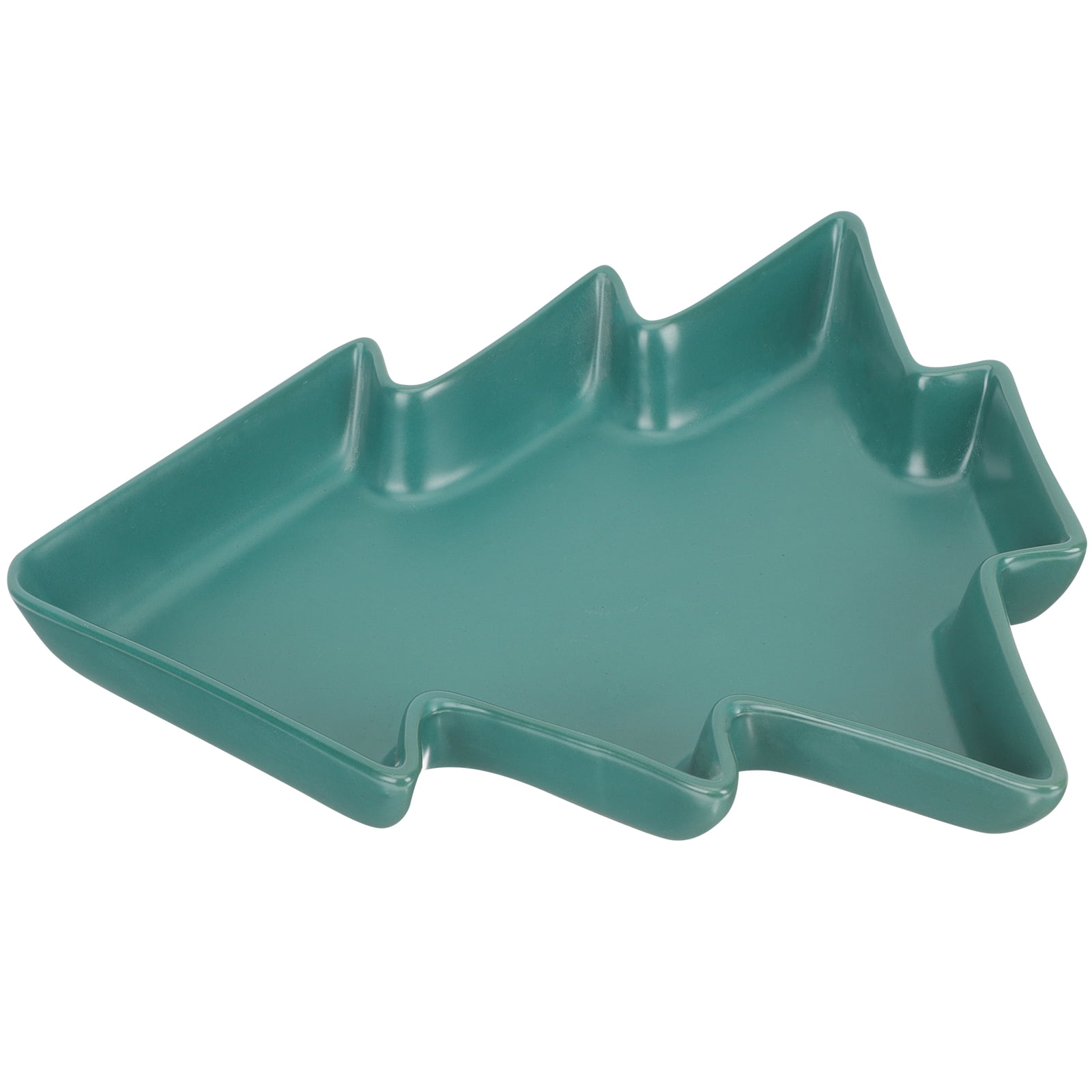 Christmas Tree Tray Candy Dish Plate Cake Pan Household Matte Sushi