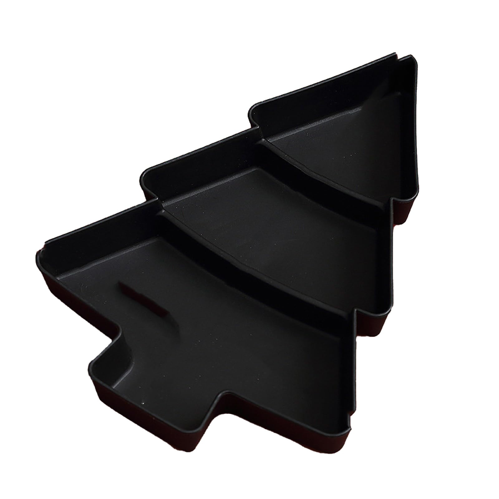 Christmas Tree Trunk Fruit Plate Christmas Tree Pickle Container Glass